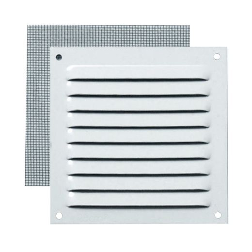 Grille De Ventilation Al 10X10 C/Mosq Bca