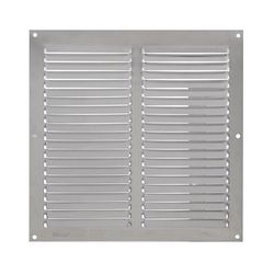 Reixeta Ventilació Al 25X25 0.6Mm Plata