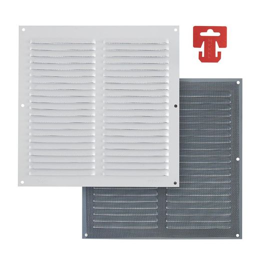 Grille De Ventilation Al 30X30 C/Mosq Bca