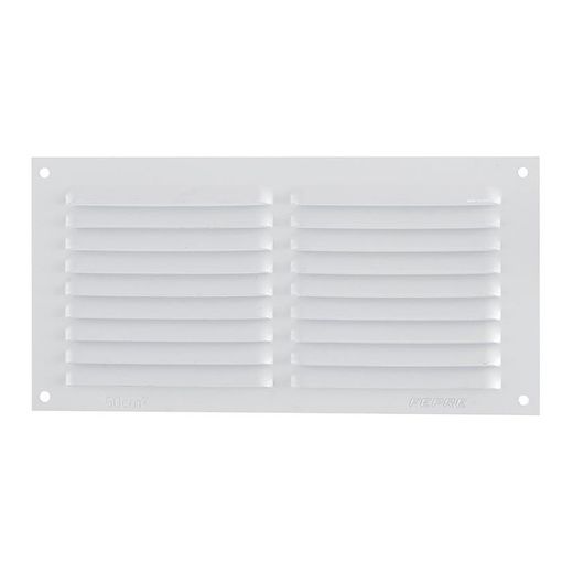 Grade de ventilação Alum.10X20 0,6Mm Bca