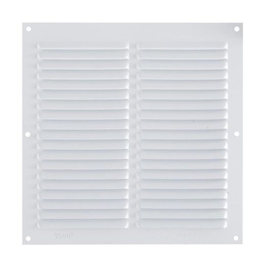 Rejilla Ventilacion Alum.20X20 0.6Mm Bca