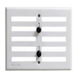 Grelha de ventilação ajustável 17X13 Bl