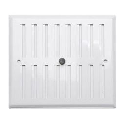 Grelha de ventilação ajustável 17X19 Bl