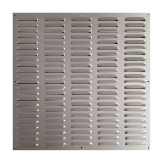 Rejilla ventilación. Rejilla Vent.Alum.C/Borde.1,2X40X30 Plat