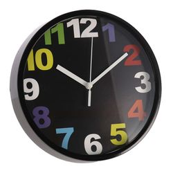 Rellotge Paret Estafi 20 Cm. Negre