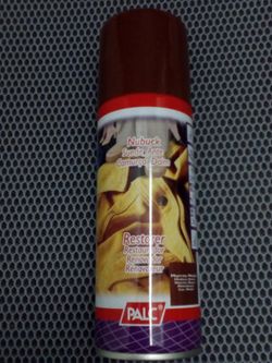 Spray restaurateur suède brun moyen