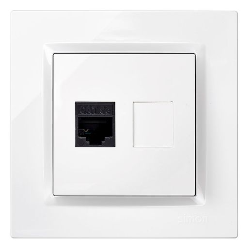 Rj45 Cat.5E Blanco Simon 10