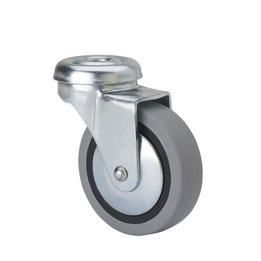 Rueda doméstica ALEX serie B. Rueda Goma Gris Agujero "B" 60  Alex