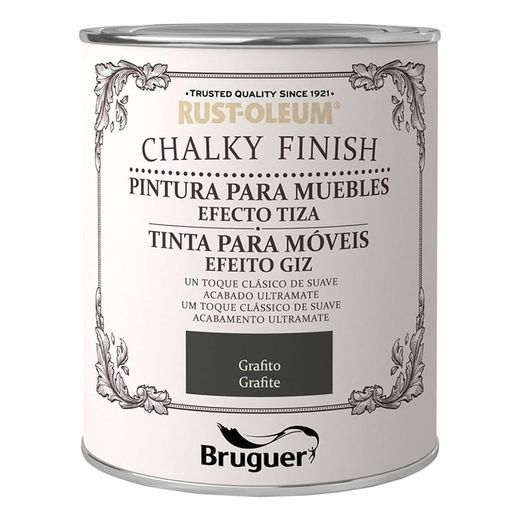 Rustol. Chalky Finish M. Grafito 750Ml