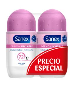 Sanex Deo. Rollon Invisble (Duplo)