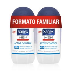 Sanex Desodorante. Rollon Men Active Duplo (*)