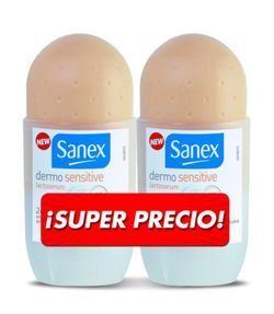 Déo Sanex. Rollon Sensitive Duplo (*)