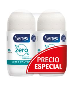 Sanex Deo. Rollon Zero% (Duplo)