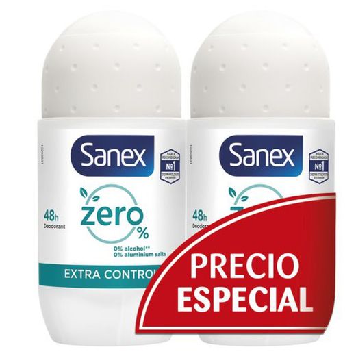Déo Sanex. Rollon Zero% Extracont Dup(*)
