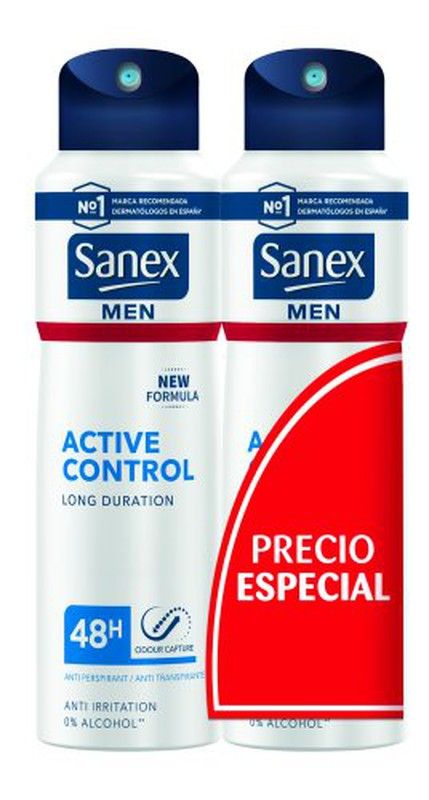 Sanex Deo. Spray 200 Men Active Duplo(*)