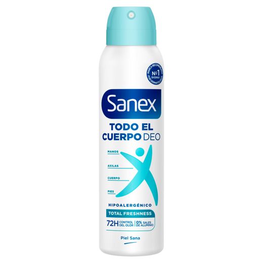 Sanex Deo. Spray Corporal 150 Freshness