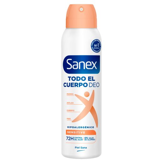Sanex Deo. Spray Corporal 150 Sensitive