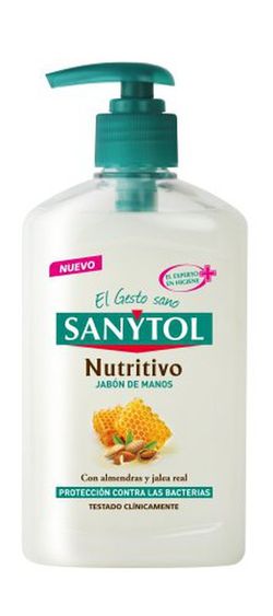 Dosage du savon pour les mains Sanytol. Nutritif 250