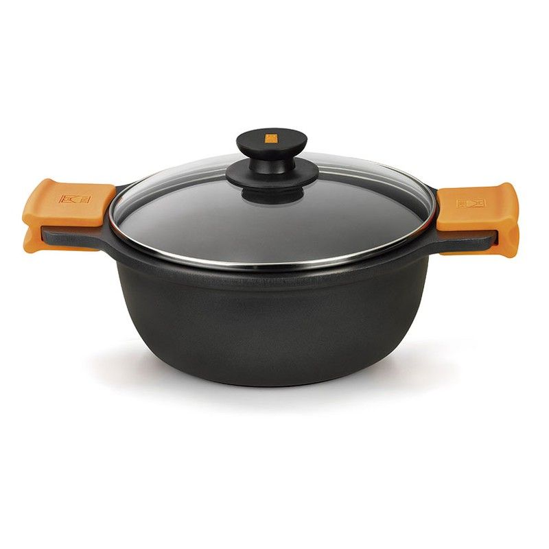 Sartenes y cacerolas BRA serie Efficient Cacerola Alta Induccion 24 C/T Efficient