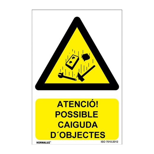 Señal Perill Possible Caiguda D'objectes