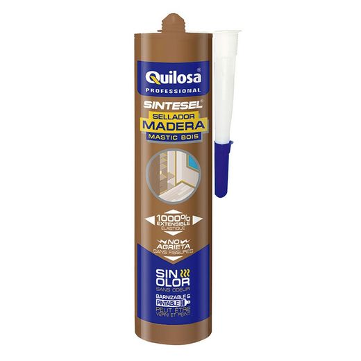 Selante de silicone acrílico QUILOSA Sintesel Sintesel Nogal Sealant 300 Ml