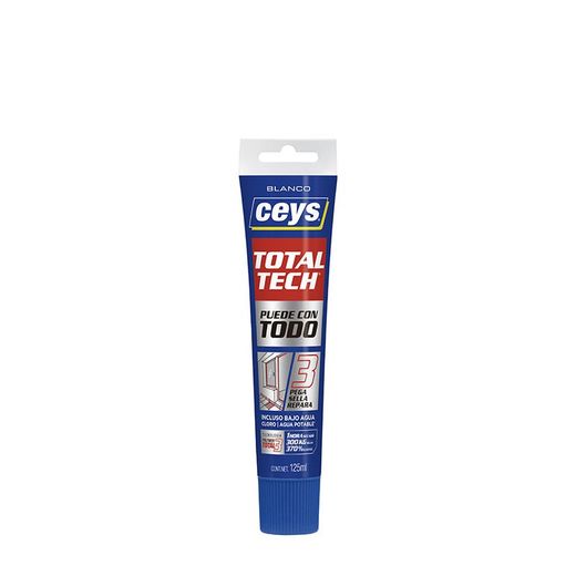 Segellador elàstic CEYS TOTAL-TECH. Adhesiu I Segellador Total Tech 125 Ml