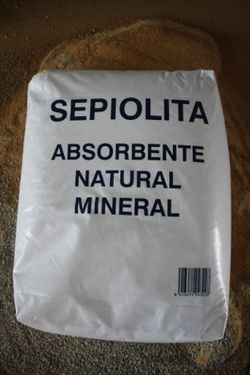 Absorvente Sepiolite Workshops Saco 20 Kg