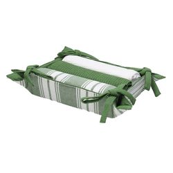 Sèrie Textile Verd. Tovalló 18X18