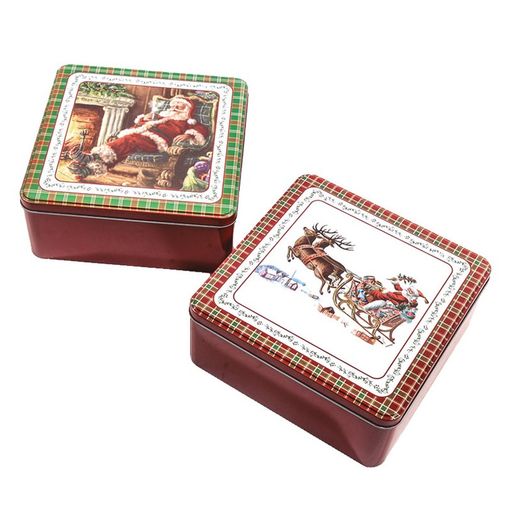 Série TIN. Caixa 20x20x28cm. Decoração variada.