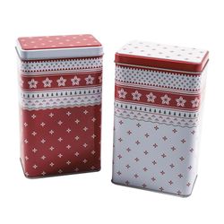 Sèrie TIN. Caixa metàl·lica 9,5x6xh.16 cm. Assortiment.