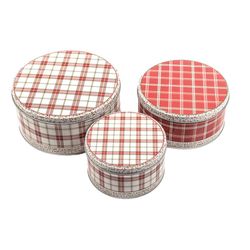 Série TIN. Conjunto de 3 caixas 13,5/16,5/19,5 cm.