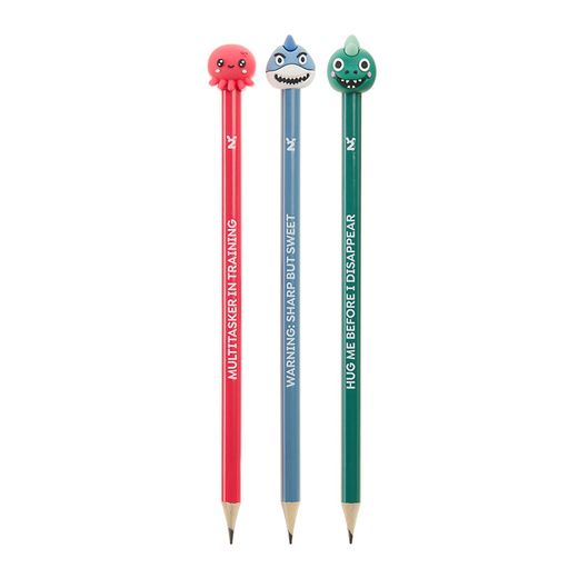 Set 3 Lápices Ocean Friends B2F