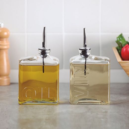 Set setrillera/vinagrera vidre 450 ml