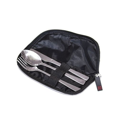 Set cubiertos IRIS. Set Cubiertos Inox C/Funda Display. Iris