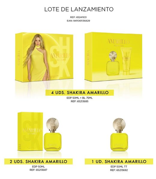 Shakira Amarillo Col. Lot (6)