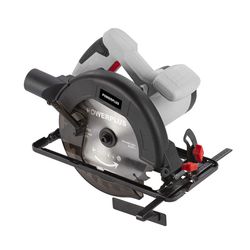 Scie circulaire 1200W. Taille de la lame 185 mm. Bouton de verrouillage. Inc.