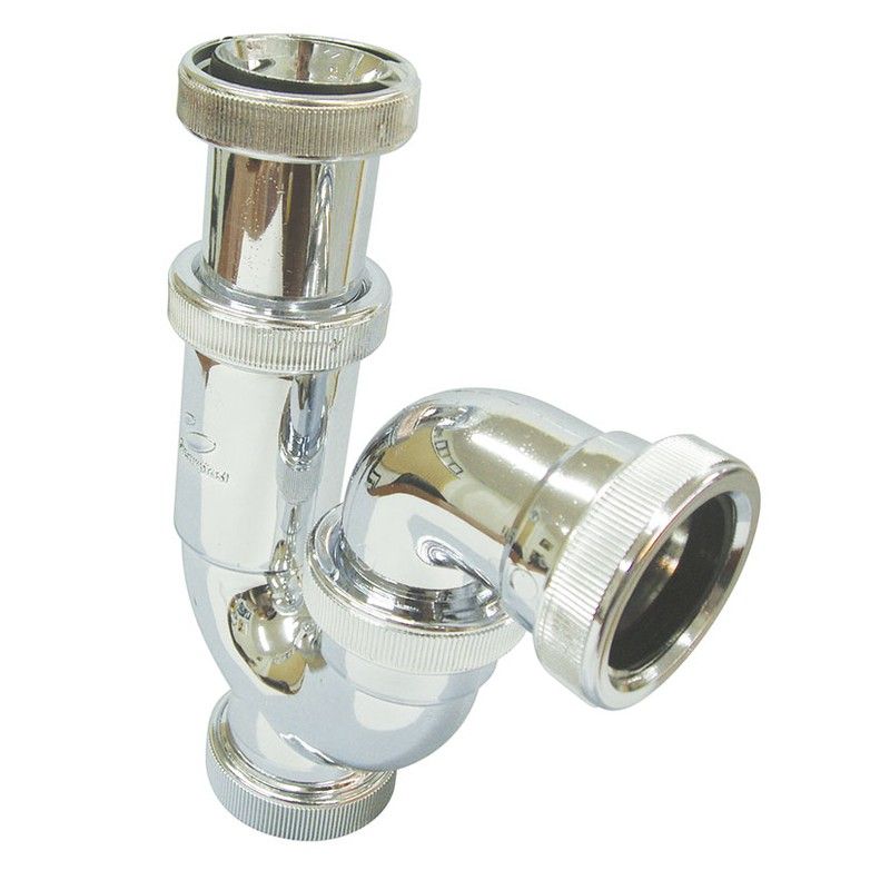 Sifón curvo extensible CREARPLAST C-9-C Sifon Curvo S/Hori Raco.1.1/2-40Mm Cromo