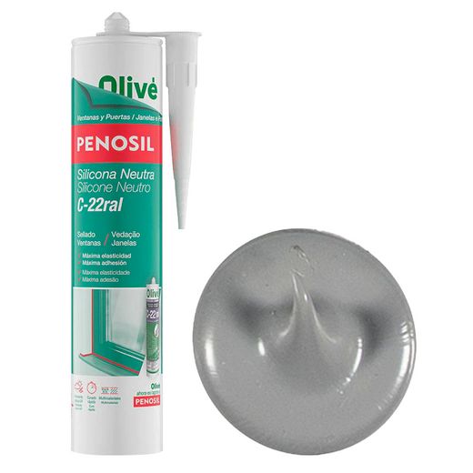 Silicona Neutra C-22 Gris C  R7037 300ml