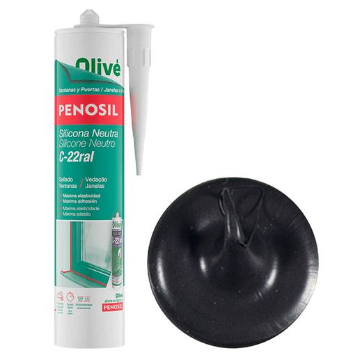 Silicona Neutra C-22 Gris N R7021  300ml