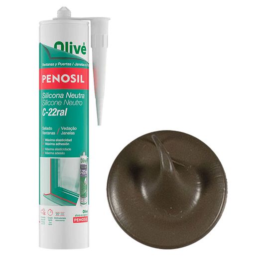 Silicona Neutra C-22 Gris P R7013 300ml