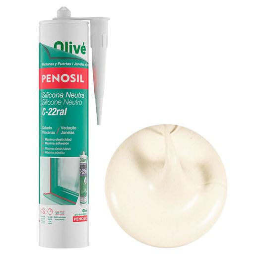 Silicona Neutra C-22 Marfil R1015 300ml