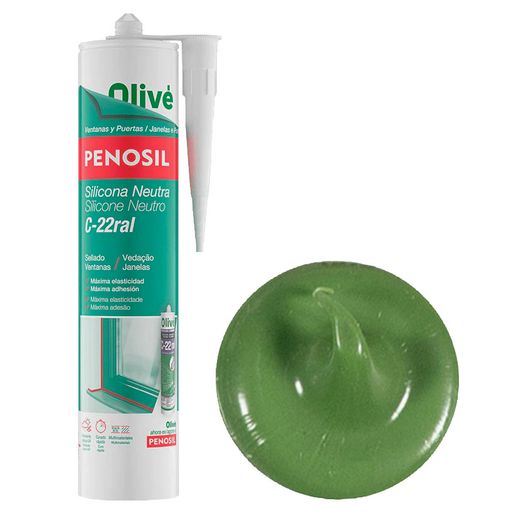 Silicona Neutra C-22 Verde R6002 300ml