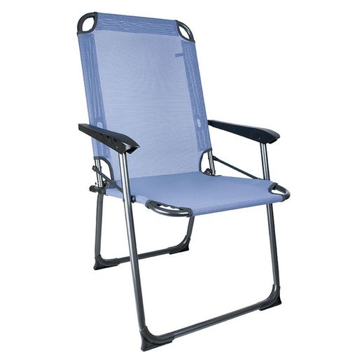 Sillón fijo LISTA Mediterráneo Sillón Fijo Alum. 44X41,5Xh95 Cm