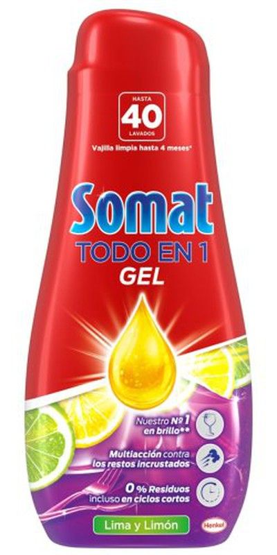 Somat Gel Tudo Em 1 Limão (40D)