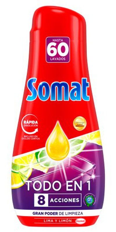 Somat Gel Tout En 1 Citron (60D)