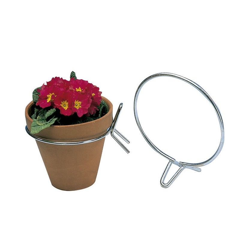 Soporte metálico macetas para colgar LISTA Aro Galv.P/Maceta Colgar Mod.C 16Cm