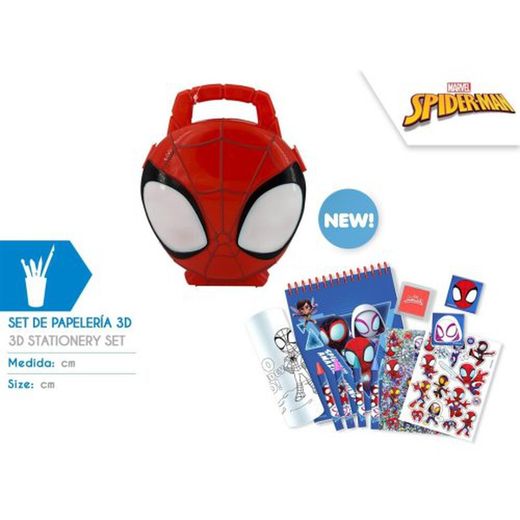 Spiderman Estuche 3D Papeleria St00068