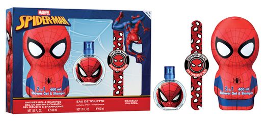 Spiderman Estuche (Col.50V+Gel400+Pulser