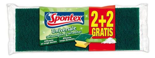 Escovas de fibra com esponja