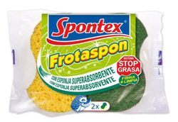 Estropajo Fibra C/Esponja 2 Un. Spontex